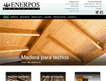 Tablet Screenshot of enerpos.com
